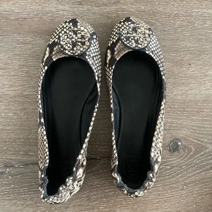 Tory Burch Minnie Travel Ballet Flats